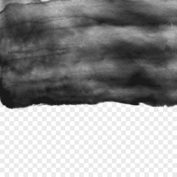Peinture à l'encre grise — Image vectorielle