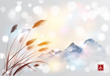 Reed yusufçuk ve dağ