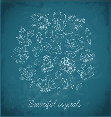 Doodle kroki kristalleri 