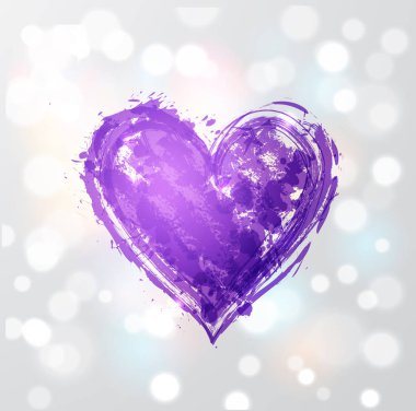 kalp ile metninizi vektör çizim için yer. 