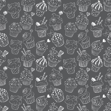 desen doodle kroki kekler