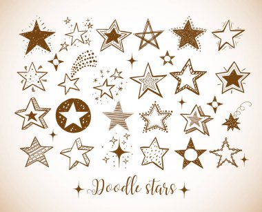 Doodle yıldız kümesi