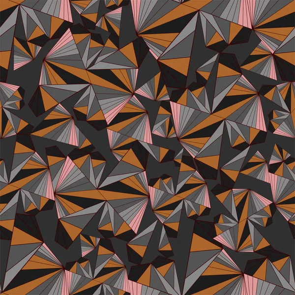 Naadloos Patroon Van Geometrische Vormen Geometrische Vormen Pastelachtergrond Textuur Voor — Stockvector