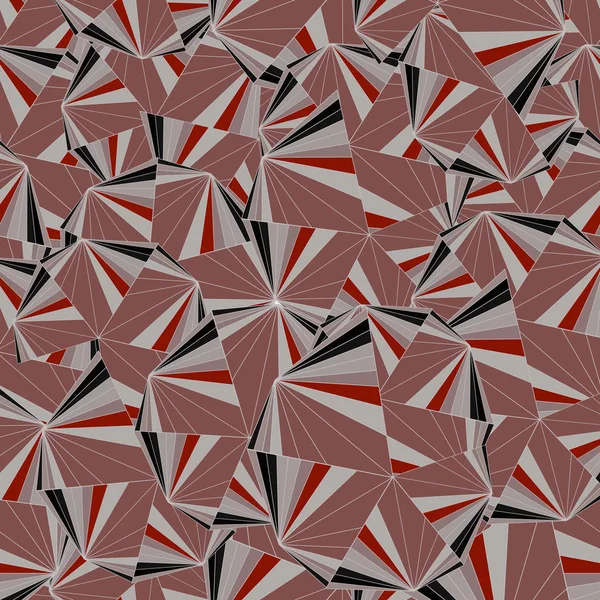 Naadloos Patroon Van Geometrische Vormen Textuur Voor Textiel Inpakpapier Omslag — Stockvector