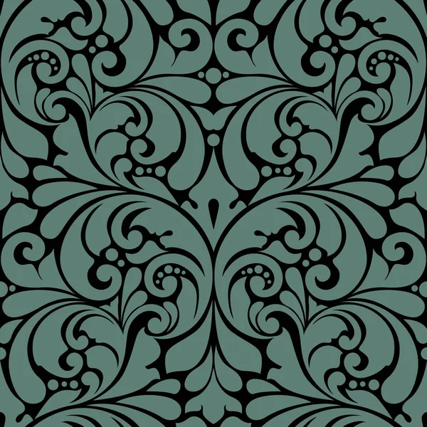 Nahtlose abstrakte Muster. Hintergrund mit floralem Ornament — Stockvektor