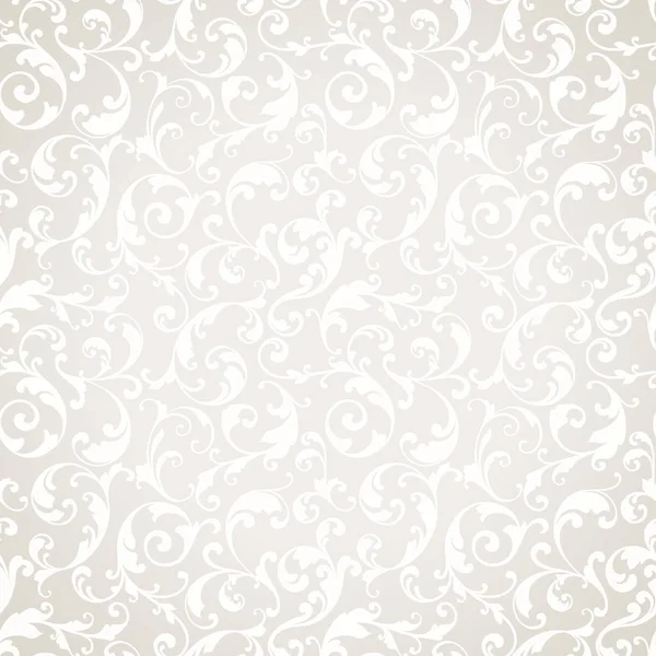 Vector light wedding background Seamless abstract pattern. Ornamental background with elegant pattern — Stock Vector