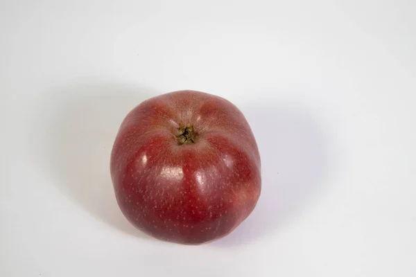 Red Apple White Background — Stock Photo, Image