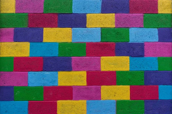 Kolorowe Ściany Kamienne Podłoże — Zdjęcie stockowe