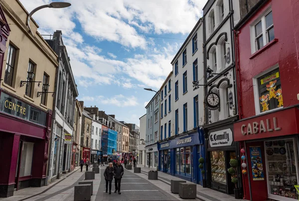 Tralee Irsko Dubna 2019 Pěší Ulice Obchoďáku Městě Tralee — Stock fotografie