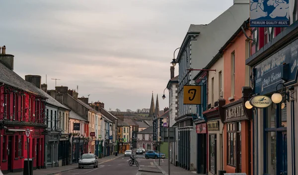 Listowel Ireland 9Th April 2020 Quite Streets Town Listowel Covid — 스톡 사진