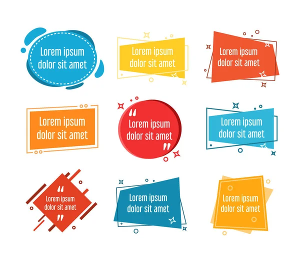 Metin şablon vektörü izole edilmiş bulutlu mesaj seti. Büyük indirim.