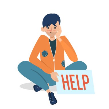 Evsiz web pankartı tasarımı için yardım. Kirli zavallı.