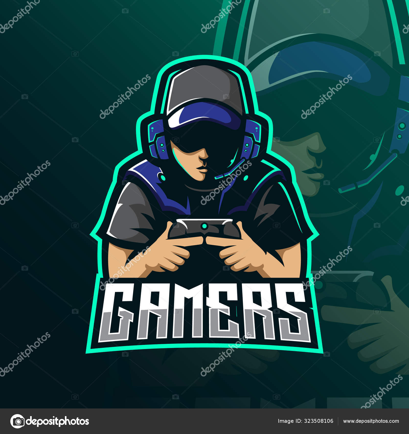 Gamers Mascot Logo Design Vector With Modern Illustration Concep Stock Vector Image By C Ahmadbrutalism666 Gamers Mascot Logo Design Vector With Modern Illustration Concep Stock Vector Image By C Ahmadbrutalism666