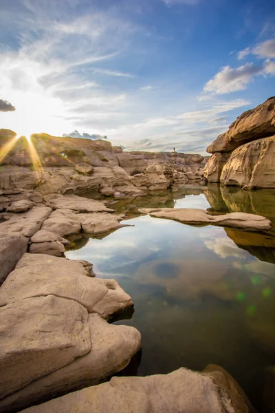 Fotos de Grand Canyon Tailândia Backlight Light Fair Imagens Royalty-Free