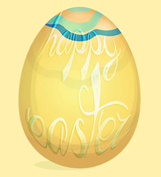 Happy Easter Holiday Card Painted Eggs — Stock Photo, Image