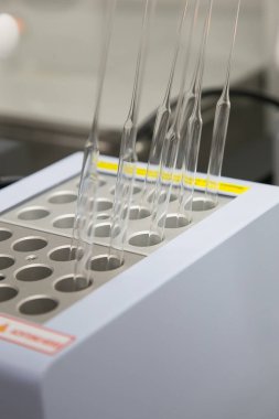 closeup sıvıları ile bilimsel araştırma için Laboratuar cihazları