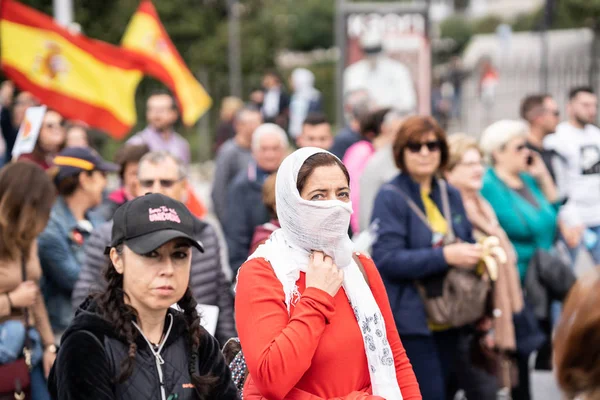 Demonstracja rolników protestujących przeciwko nieuczciwym cenom — Zdjęcie stockowe