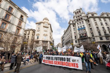 Haksız fiyatları protesto eden çiftçilerin gösterisi