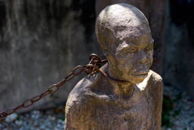 Memory for the Slaves Monument in Stone Town, Zanzibar clipart