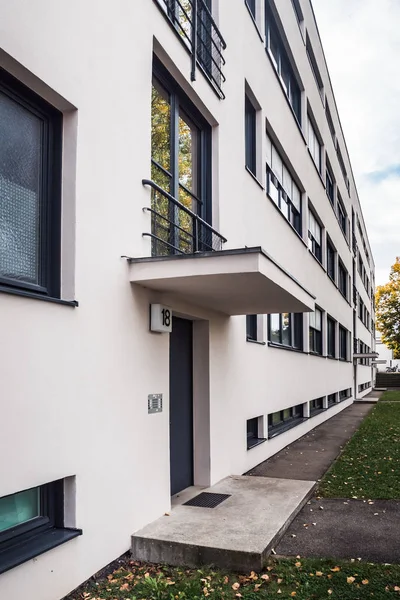 stock image Weissenhofsiedlung or Weissenhof Estate Building by Mies van der