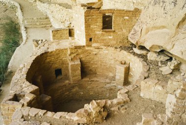 Kiva Tören Odası, Cliff Sarayı, Mesa Verde Ulusal Parkı