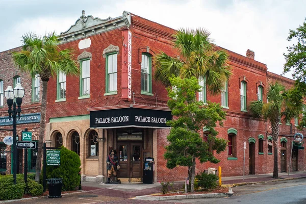 Fernandina Beach Florida United States July 2012 Palace Saloon Famous — Stockfoto