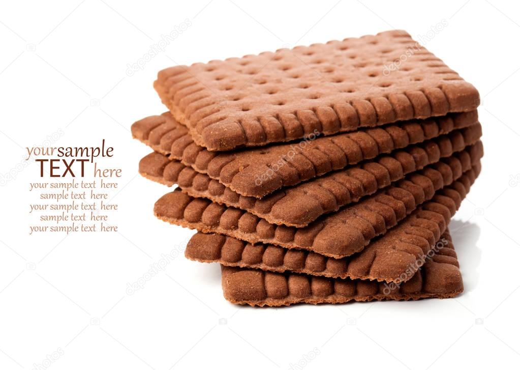 pure chocolate butter biscuits