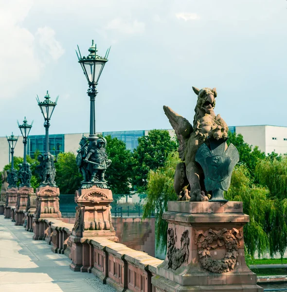 Moltke Bridge in the Berlin, Germany — Stock Photo, Image