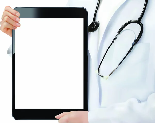doktor dijital tablet tutuyor