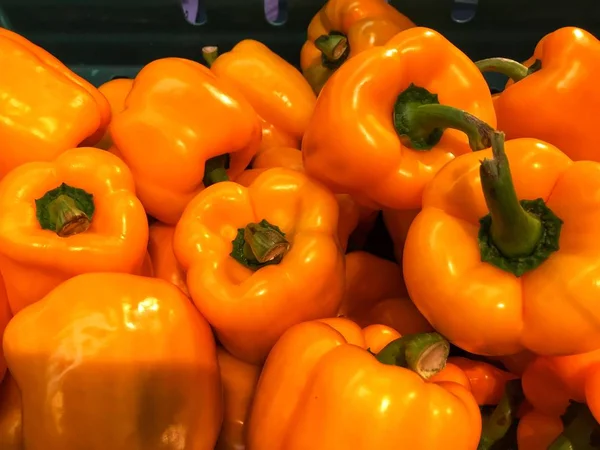 Friss Vágatlan Paprika Más Néven Capsicum — Stock Fotó