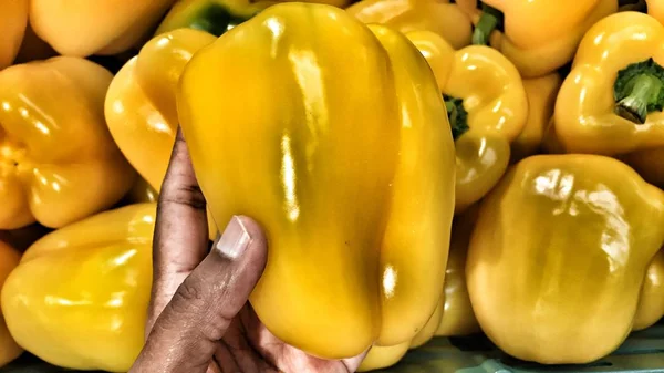 Ayrıca Capsicum olarak da bilinen taze işlenmemiş biberler.