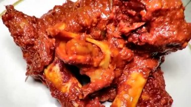 Sup Tulang Merah which is a spicy mutton bone marrow dish originated in Singapore