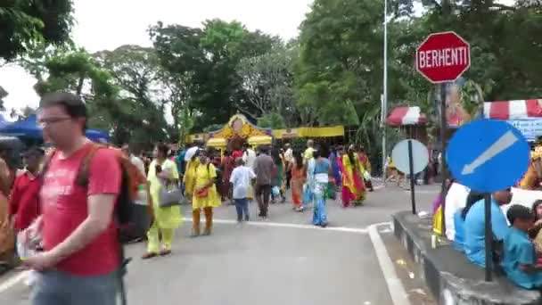 Тур Лангкави Множественная Многодневная Гонка Малайзии Которая Проводится Ежегодно — стоковое видео