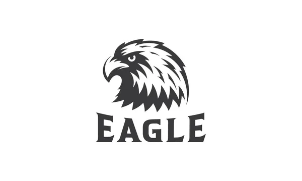 Satılık resimli kartal maskotu logosu.