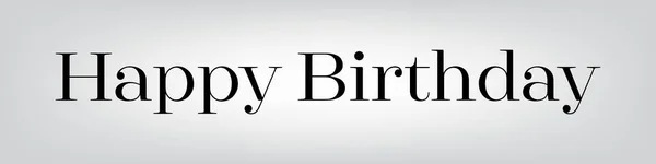 Happy Birthday.beautiful Grußkarte zerkratzt Kalligraphie schwarzer Text handgezeichnet Einladung T-Shirt Print-Design — Stockvektor