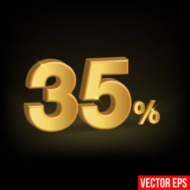 35% off vector stock vector