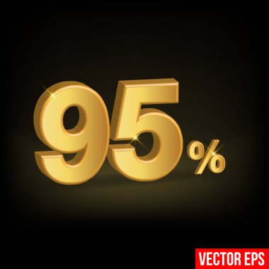 95% off vector stock vector