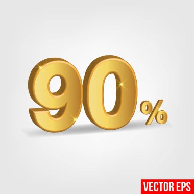 90% off vector stock vector