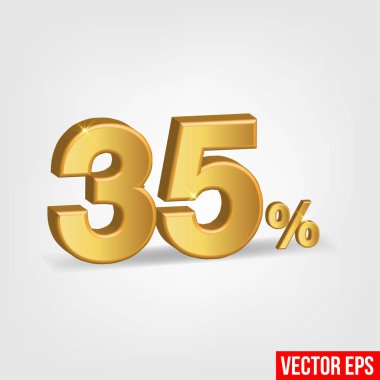 35% off vector stock vector