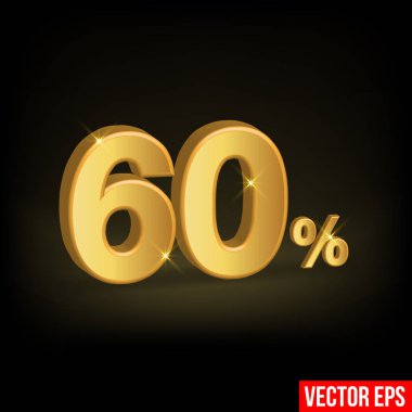 60% off vector stock vector