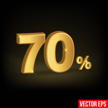 70% off vector stock vector