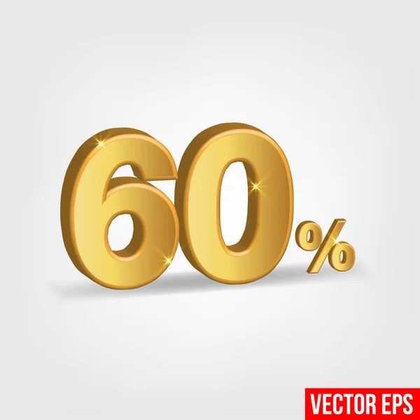 60 % de réduction — Image vectorielle