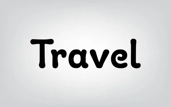 Cestovní typografie — Stockový vektor