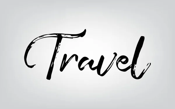 Typographie de voyage — Image vectorielle