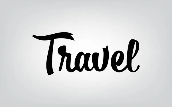 Typographie de voyage — Image vectorielle