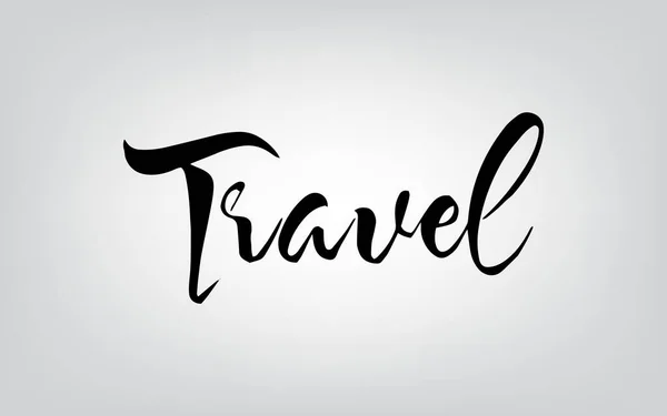 Typographie de voyage — Image vectorielle