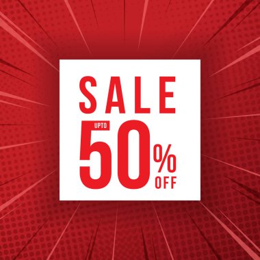 Satış banner vektör