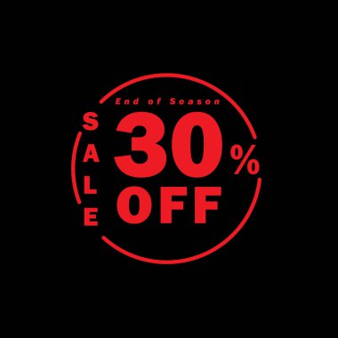 sezon satışı büyük başlığı sonu