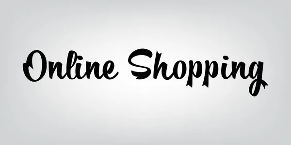 Online Shopping — Stock Vector