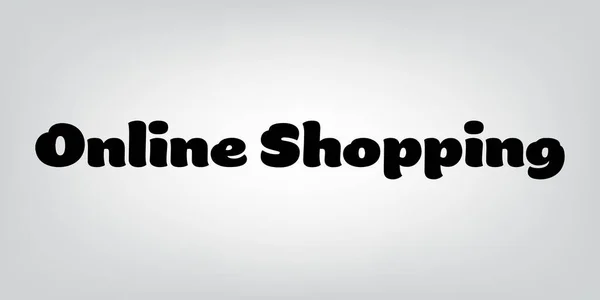 Online winkelen — Stockvector